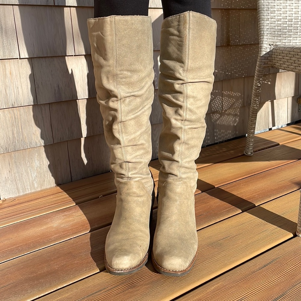 Matisse Grifter Distresses Slouchy High Boots 👢